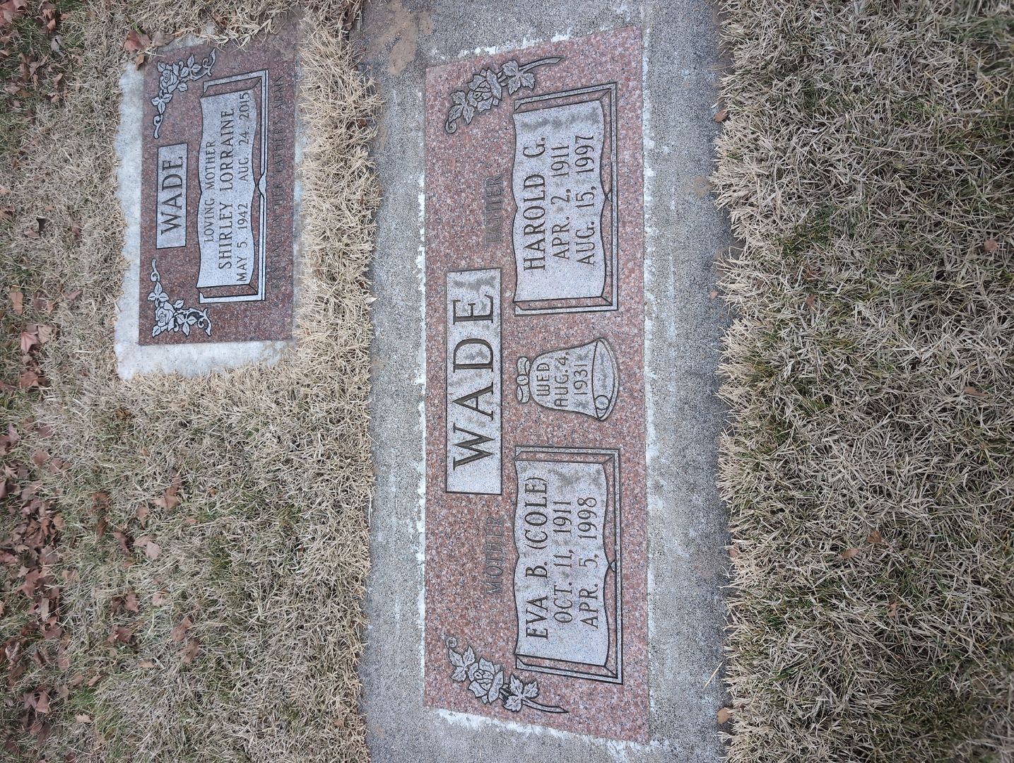 James Lee Wade's grave. Photo 1