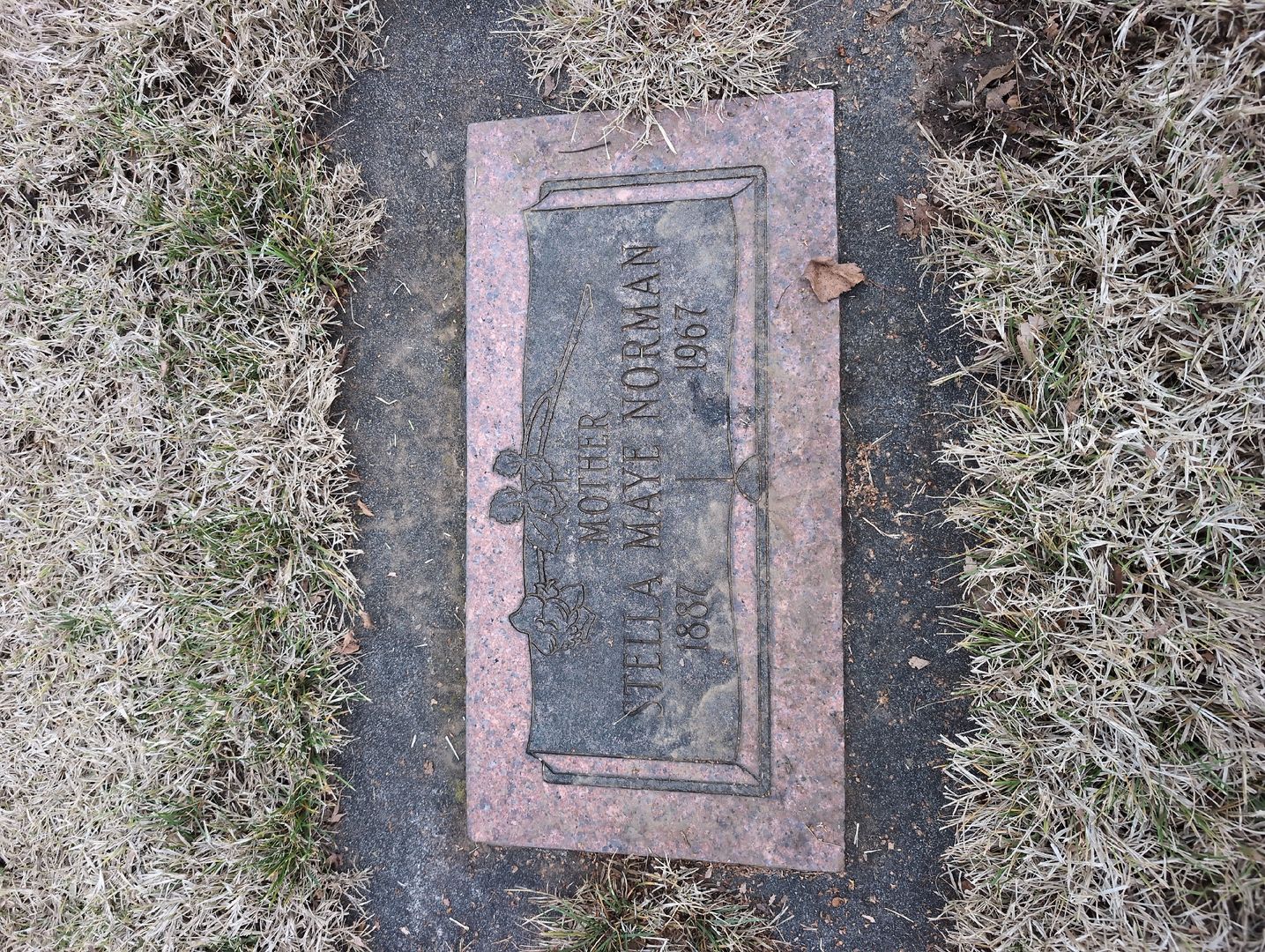 Christian Jaeger's grave. Photo 1