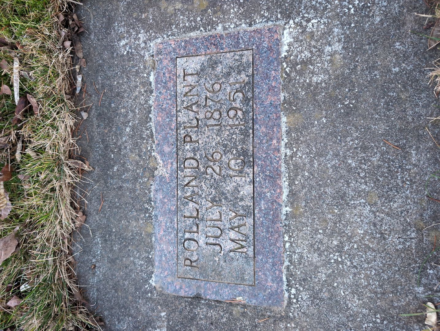 J. E. O'Connor's grave