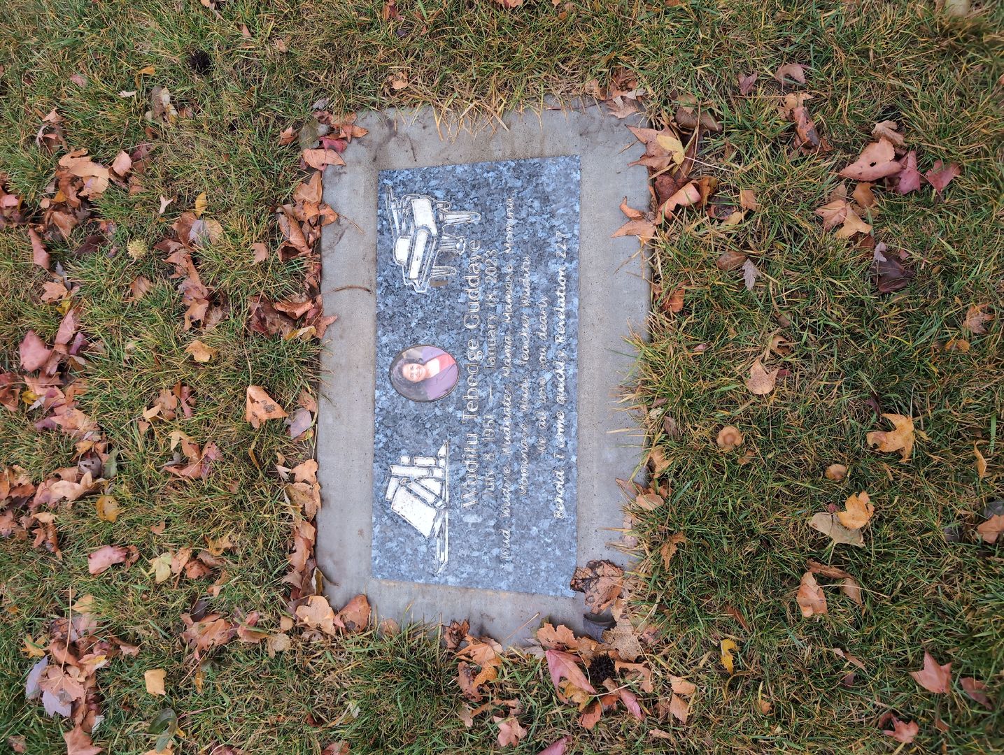 Harvey Robert Dalke's grave. Photo 1