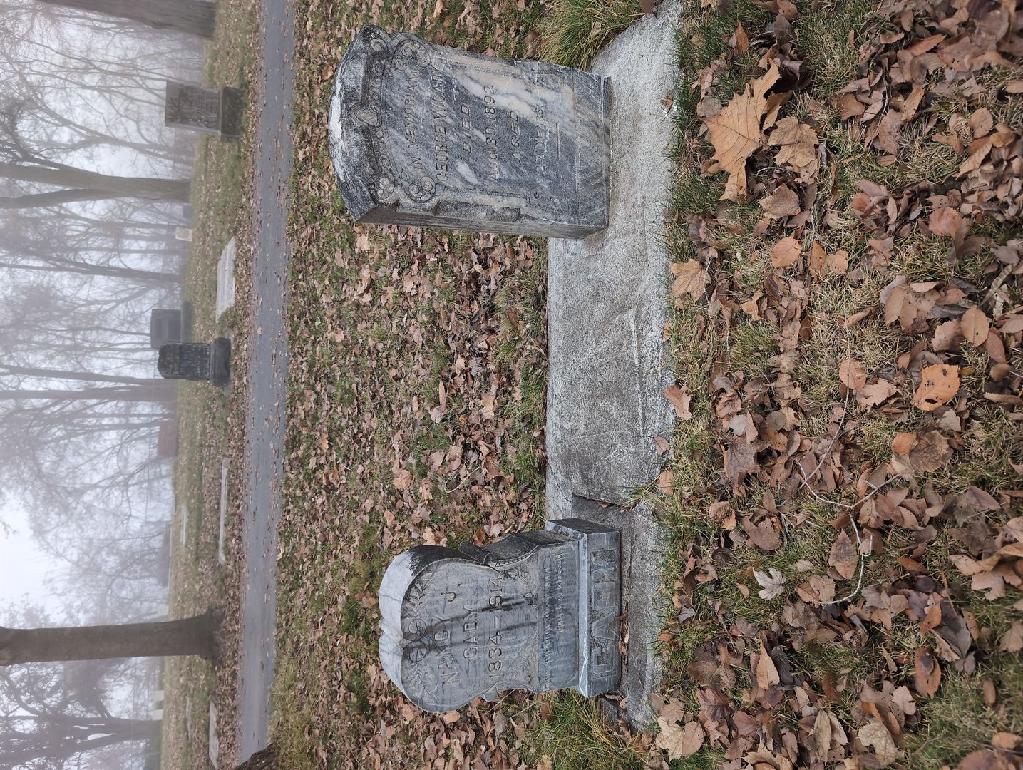 George W. Cady's grave. Photo 1
