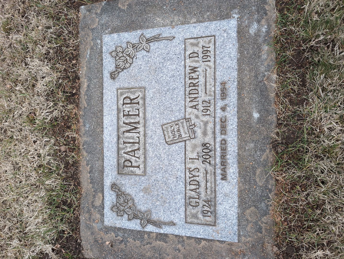 Daniel William "Dan" Palmer's grave. Photo 1
