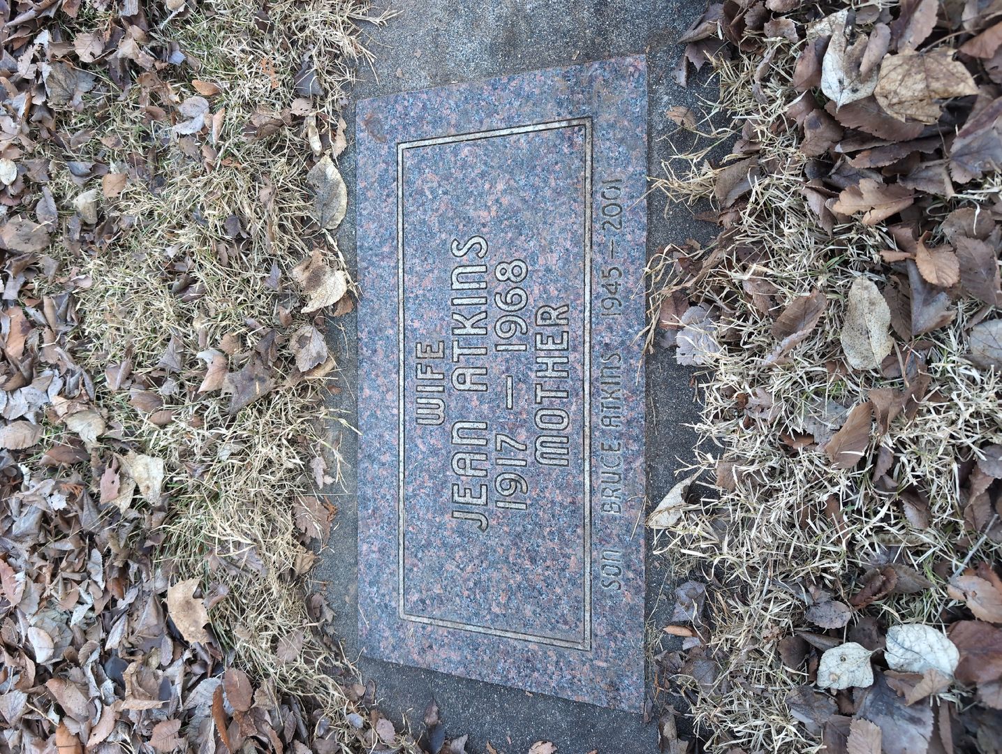 Joseph Dale Waggy Junior's grave. Photo 1