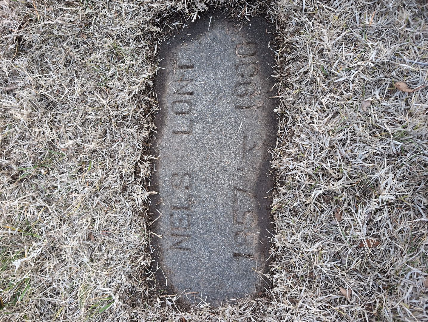 Gertrude Simmon Nelson's grave