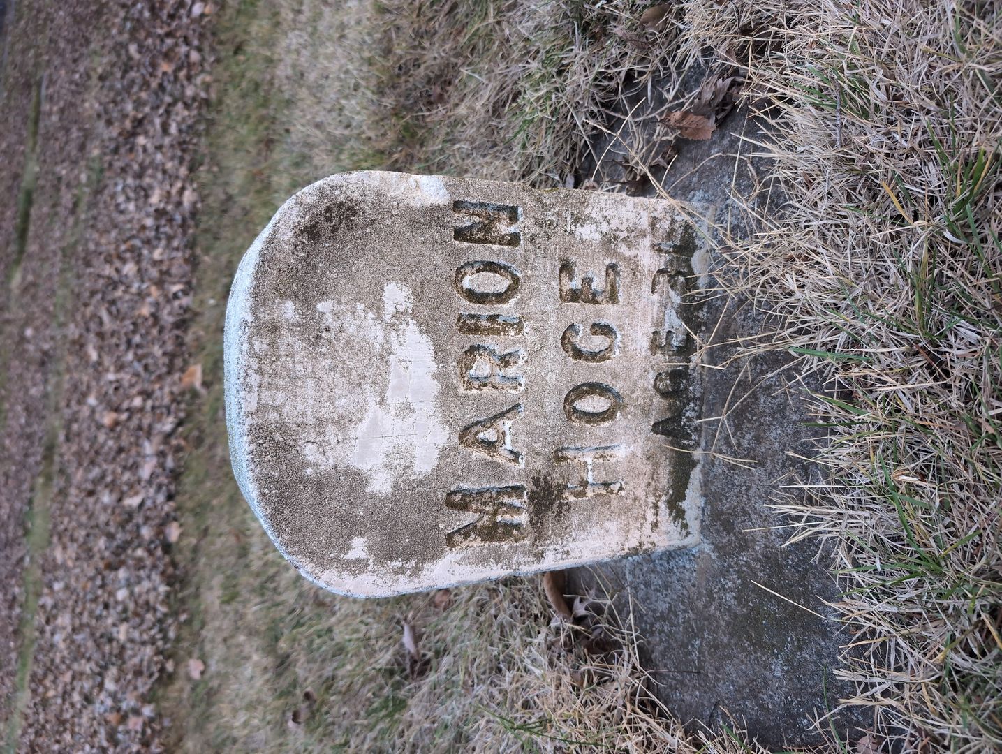 Vera Gallentine's grave. Photo 1