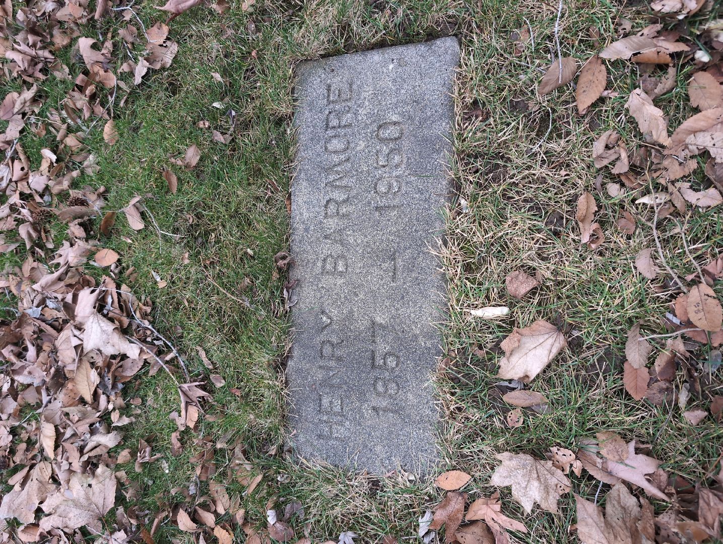 Louis A. Adams's grave