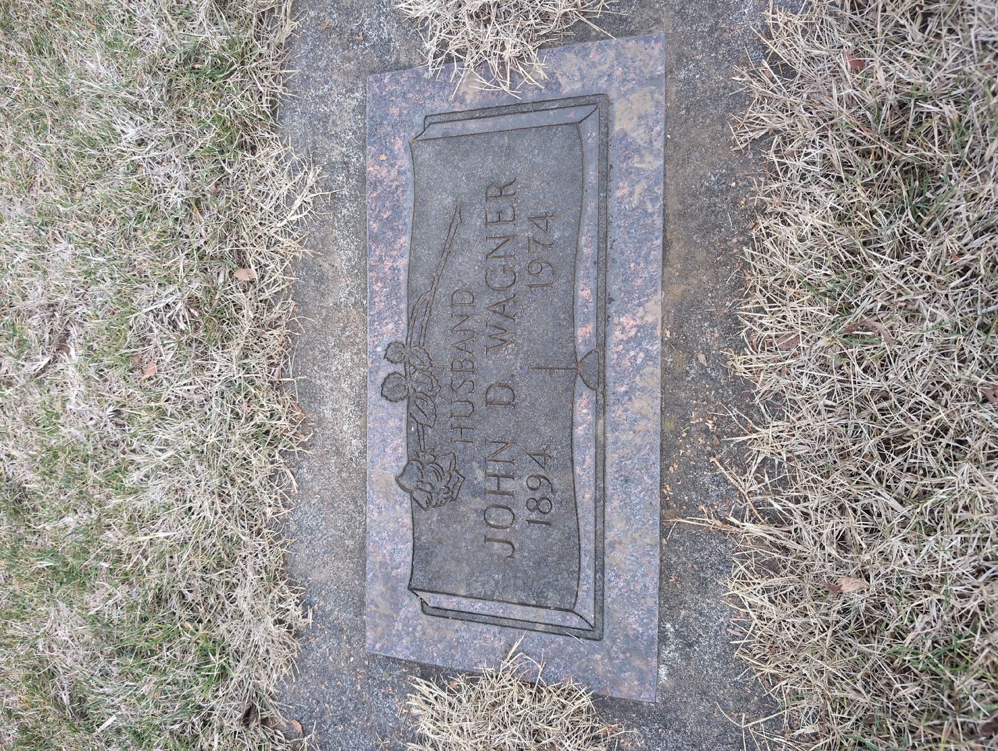 John D. "Jack" Wagner's grave. Photo 1