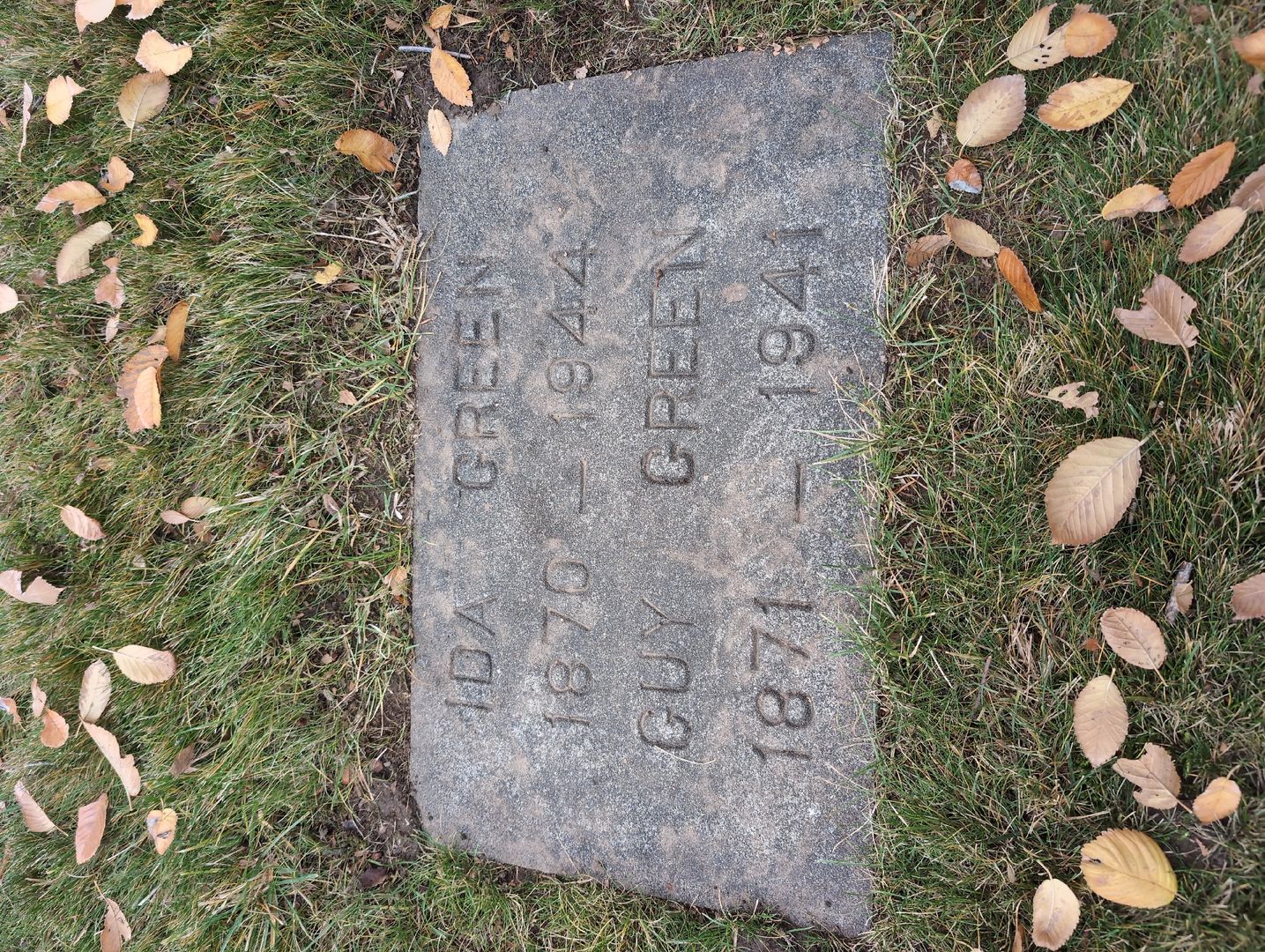 Eva Eder's grave. Photo 1