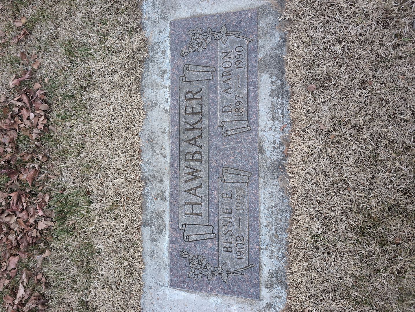 Agnes Dahl's grave. Photo 1