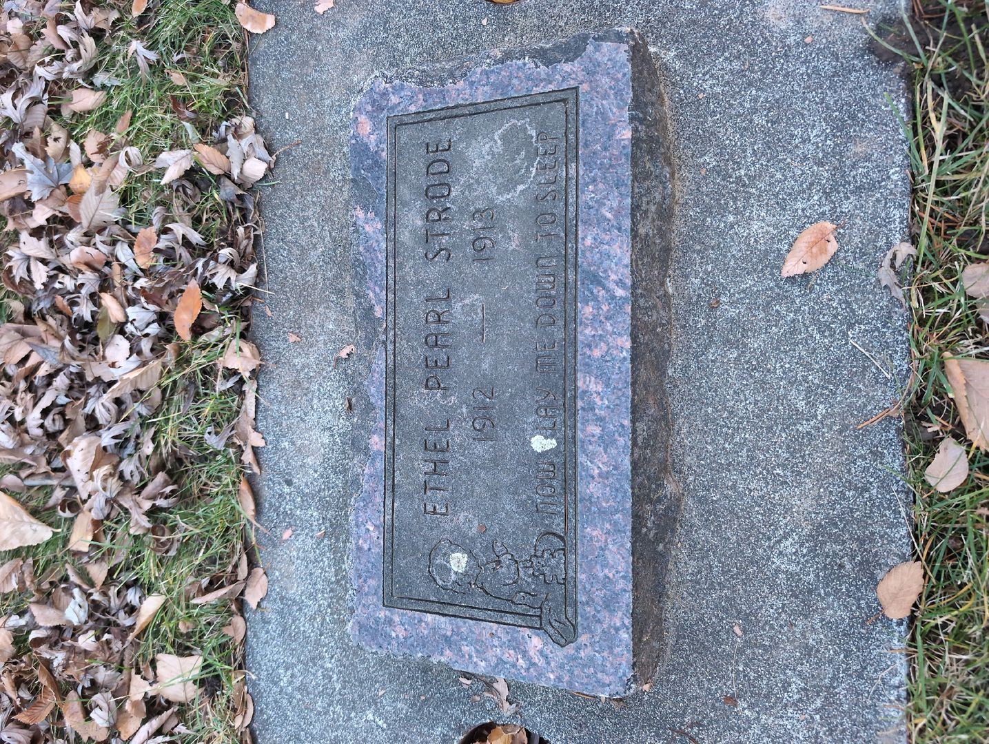 Elva Zachrison's grave. Photo 1