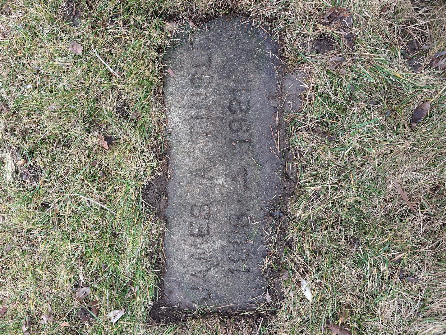Carrol Eugene Eberly's grave