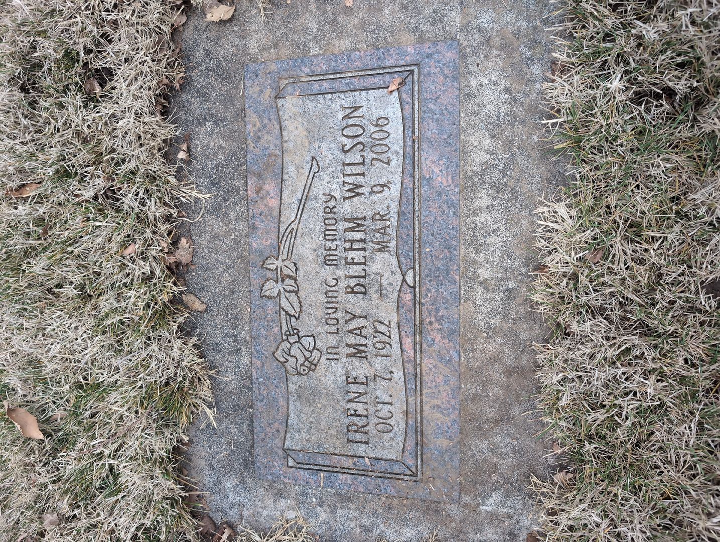 Alvin R. Zickuhr's grave. Photo 1
